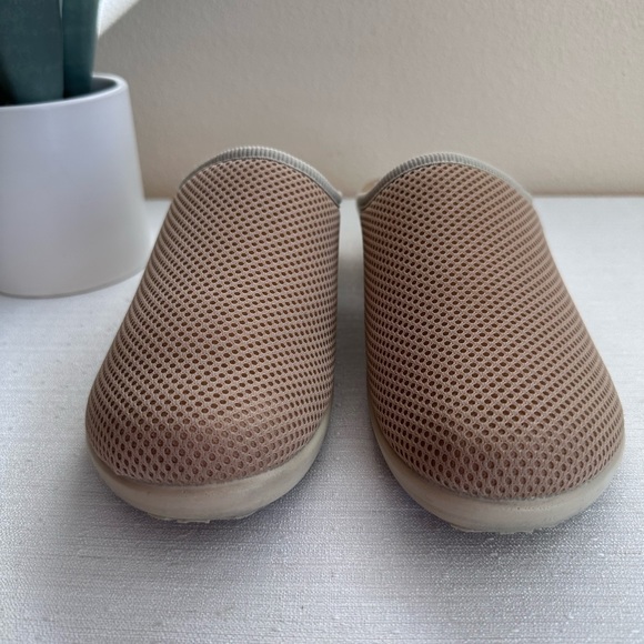 Fly Flot Nude Mesh Anatomic Leather Insole Comfy Mules Women’s EU41 US9.5 Italy - Picture 4 of 13